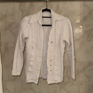 Luna del pina white jacket